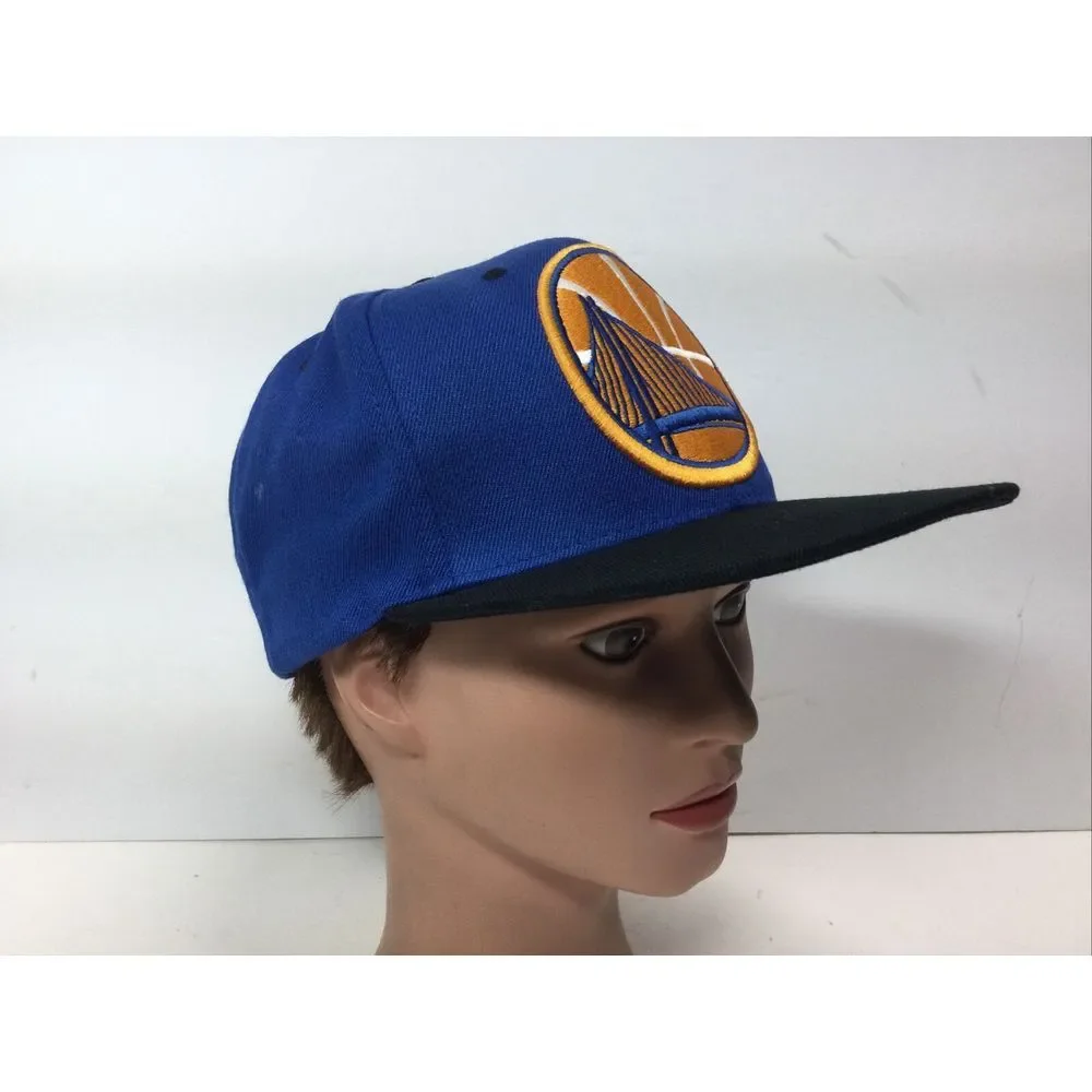 Mitchell & Ness NBA Golden State Warriors‎ Hat Blue SnapBack Baseball Cap